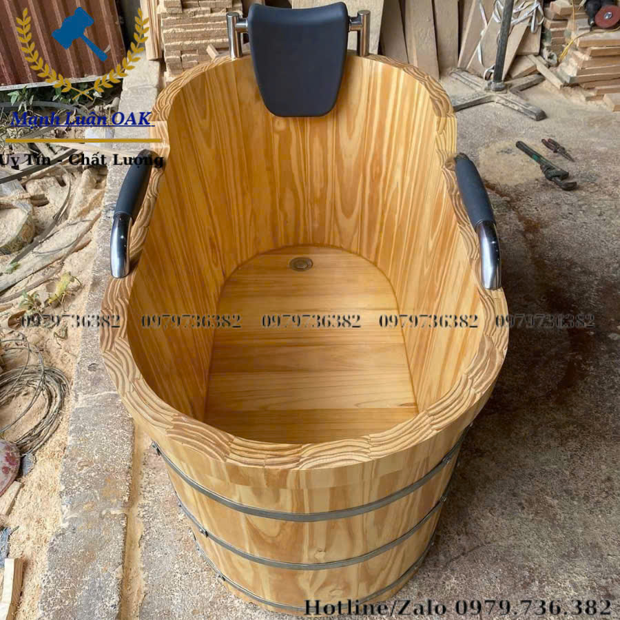 Bán bồn tắm gỗ thông tại Hà Nội