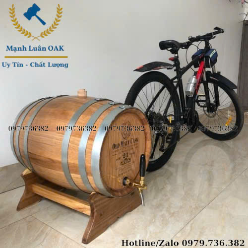 Bình rượu gỗ sồi Nga 100 lít