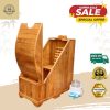 Hình ảnh thùng gỗ xông hơi cao cấp cho spa hiện nay