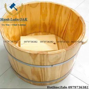Mua chậu ngâm mông bằng gỗ tại Hà Nội