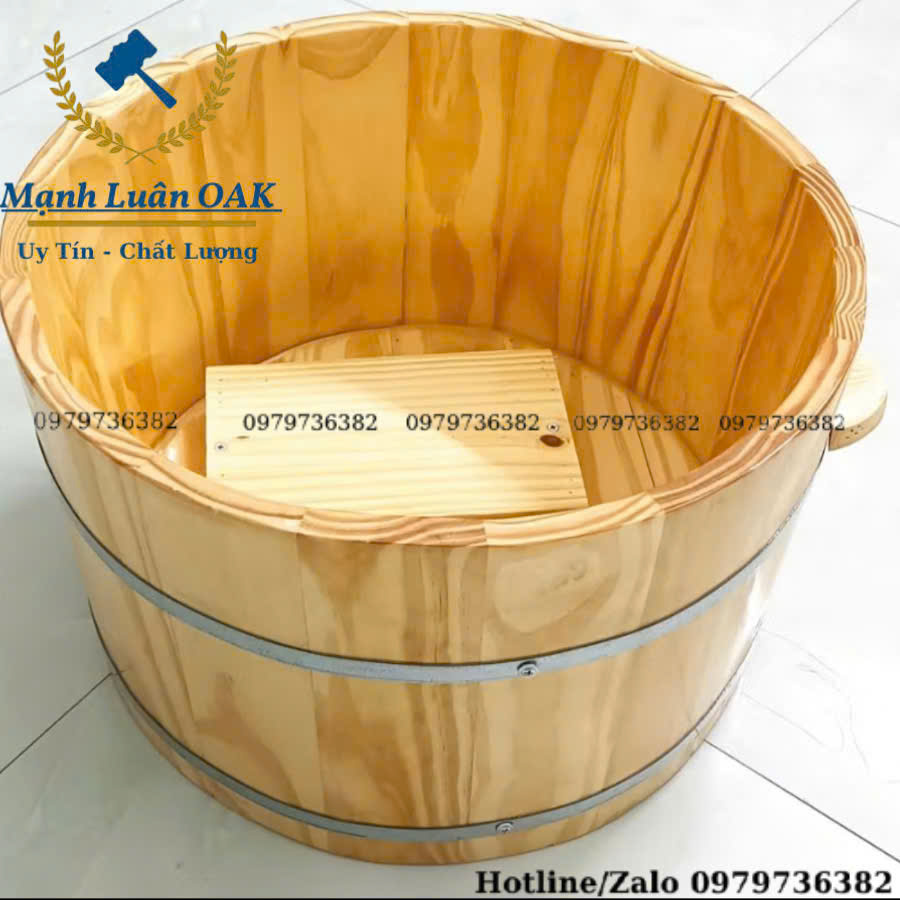 Mua chậu ngâm mông bằng gỗ tại Hà Nội