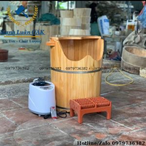 Mua thùng gỗ xông chân