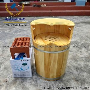 Thùng gỗ xông phụ khoa cao cấp
