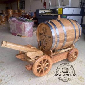 Thùng ngâm rượu gỗ sồi
