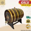 Thùng rượu gỗ sồi giả cổ 50 lít