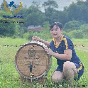 thùng rượu gỗ sồi 100 lít