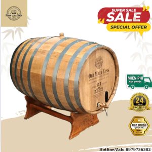 Thùng rượu gỗ sồi 300 lít